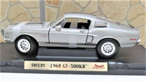 Boxed Yat Ming Shelby 1968 GT-500KR Die Cast Metal Collection Deluxe Edition Scale 1:18 L: 25,5 cm
