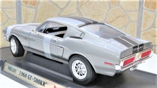 Boxed Yat Ming Shelby 1968 GT-500KR Die Cast Metal Collection Deluxe Edition Scale 1:18 L: 25,5 cm