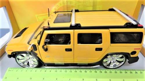 Stunning Boxed Jada Toys Dub City Kustoms Hummer H2 Die Cast Metal Model Scale 1:18 L: 26 cm