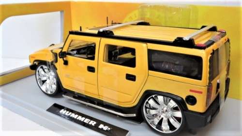 Stunning Boxed Jada Toys Dub City Kustoms Hummer H2 Die Cast Metal Model Scale 1:18 L: 26 cm