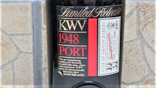 Sealed 750ml Bottle of KWV 1948 Port (Limited Release)