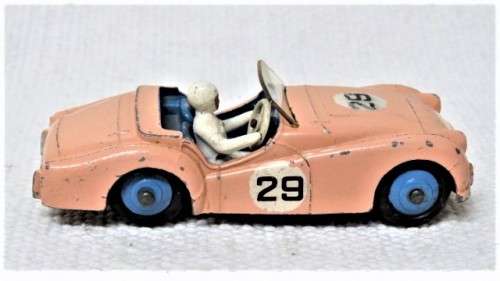 Awesome Vintage Dinky Toys Meccano Ltd Die Cast Triumph TR2 #111 Scale 1:43 L: 8,5 cm