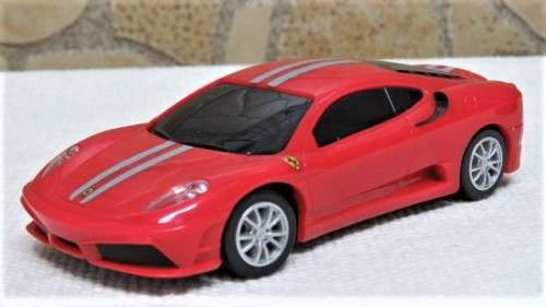 Boxed Hot Wheels Shell V-Power Battery Operated Ferrari 430 Scuderia Scale 1:38 L: 12 cm