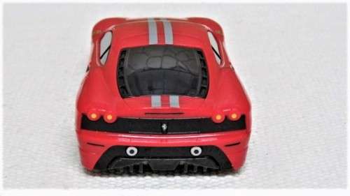 Boxed Hot Wheels Shell V-Power Battery Operated Ferrari 430 Scuderia Scale 1:38 L: 12 cm