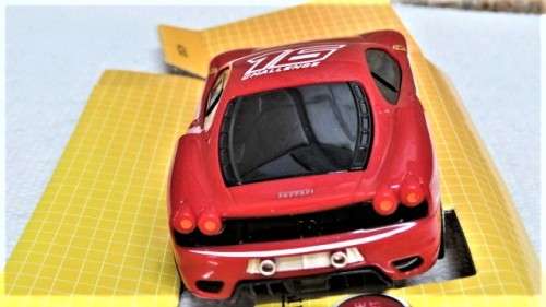 Boxed Hot Wheels Shell V-Power Battery Operated Ferrari F430 Challenge Engine Start Sound 1:38