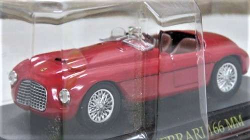 Awesome Boxed & Sealed Die Cast Ferrari 166 MM (Official Licensed Product) Scale 1:43 L: 8,5 cm