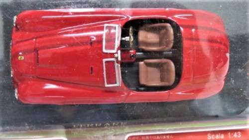 Awesome Boxed & Sealed Die Cast Ferrari 166 MM (Official Licensed Product) Scale 1:43 L: 8,5 cm