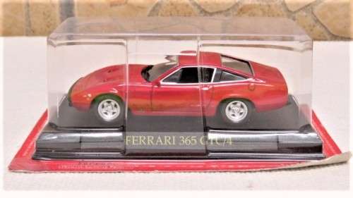 Fabulous Boxed & Sealed Die Cast Ferrari 365 GTC/4 (Official Licensed Product) Scale 1:43 L: 10 cm
