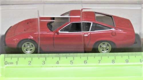 Fabulous Boxed & Sealed Die Cast Ferrari 365 GTC/4 (Official Licensed Product) Scale 1:43 L: 10 cm