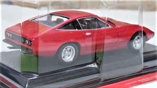 Fabulous Boxed & Sealed Die Cast Ferrari 365 GTC/4 (Official Licensed Product) Scale 1:43 L: 10 cm