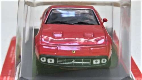 Fabulous Boxed & Sealed Die Cast Ferrari 365 GTC/4 (Official Licensed Product) Scale 1:43 L: 10 cm