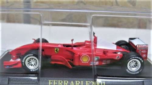 Awesome Boxed & Sealed Die Cast Ferrari F2001 (Official Licensed Product) Scale 1:43 L: 10 cm