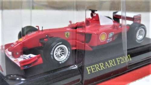 Awesome Boxed & Sealed Die Cast Ferrari F2001 (Official Licensed Product) Scale 1:43 L: 10 cm