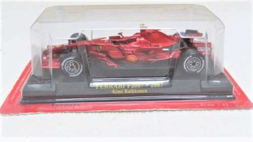Boxed & Sealed Die Cast Ferrari F2007 2007 Kimi Raikkonen (Official Licensed Product) 1:43 L: 11 cm