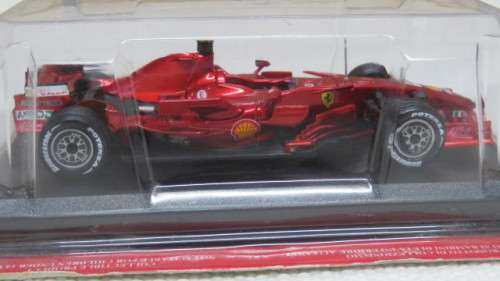 Boxed & Sealed Die Cast Ferrari F2007 2007 Kimi Raikkonen (Official Licensed Product) 1:43 L: 11 cm