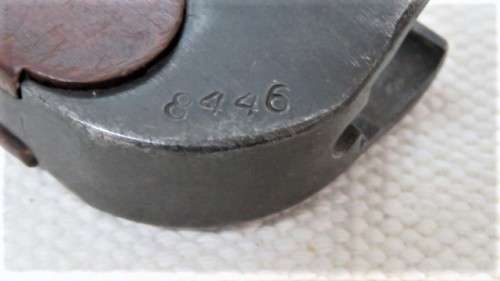 Early (Ca. 1950) Soviet AK-47 Bayonet Serial No. 8446 Rare Russian Manufacture L: 31 cm