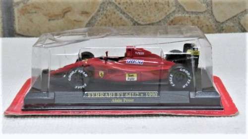 Boxed & Sealed Die Cast Ferrari F1 641/2 1990 Alain Prost (Official Licensed Product) 1:43 L: 9,5 cm