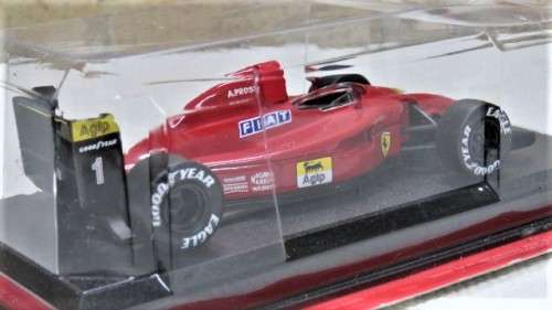 Boxed & Sealed Die Cast Ferrari F1 641/2 1990 Alain Prost (Official Licensed Product) 1:43 L: 9,5 cm
