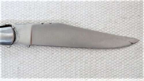 Awesome Vintage `Laguiole 440` Folding Knife With Corkscrew and Wood Handle L: 22 cm
