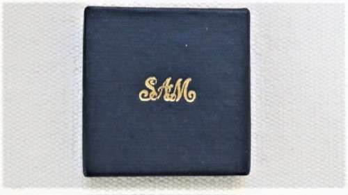 Boxed S.A.M.Johannesburg 1886-1889 70th Anniversary Festival Pioneer Bronze Medallion 39 mm