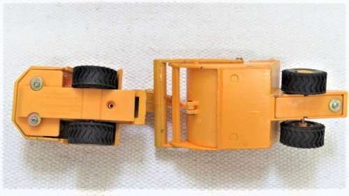 Vintage Rare Die Cast Yonezawa Diapet #008-09145 (T-64) Komatsu Motor Scraper WS23S L: 172 mm