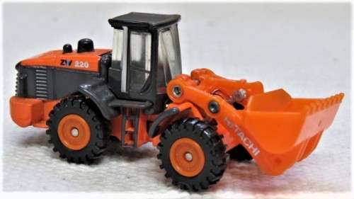 Two Vintage Takara Tomy 2006 and 2009 Die Cast Construction Vehicles See Description No Boxes