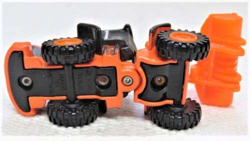 Two Vintage Takara Tomy 2006 and 2009 Die Cast Construction Vehicles See Description No Boxes