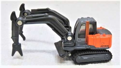 Two Vintage Takara Tomy 2006 and 2009 Die Cast Construction Vehicles See Description No Boxes