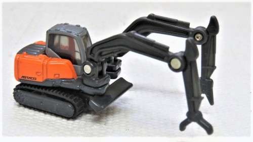 Two Vintage Takara Tomy 2006 and 2009 Die Cast Construction Vehicles See Description No Boxes