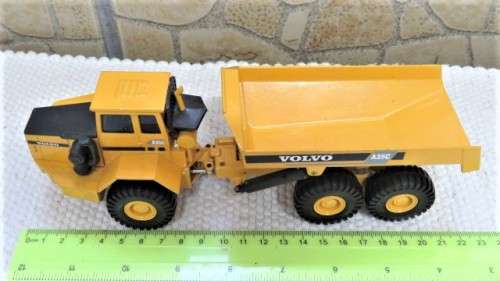Awesome Vintage Die Cast Joal #238 Volvo A35C Articulated Dump Truck (Discontinued) No Box 1:50