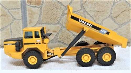 Awesome Vintage Die Cast Joal #238 Volvo A35C Articulated Dump Truck (Discontinued) No Box 1:50