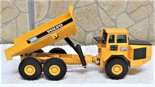 Awesome Vintage Die Cast Joal #238 Volvo A35C Articulated Dump Truck (Discontinued) No Box 1:50