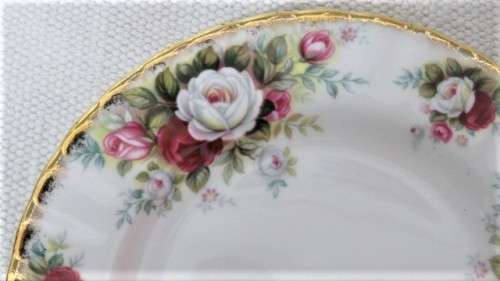 Stunning Vintage Royal Albert Bone China `Celebration` Trio
