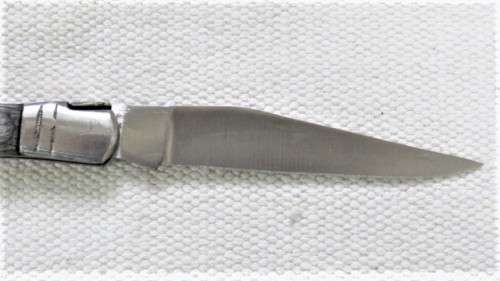 Awesome Vintage `Laguiole` Folding Knife With Corkscrew Two Tone Wood Handle L: 20,5 cm