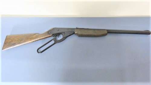 Fantastic Vintage Daisy Rogers Model 111 B  Gun BB Cal. 4.5 mm Steel Air Gun Shot L: 87 cm