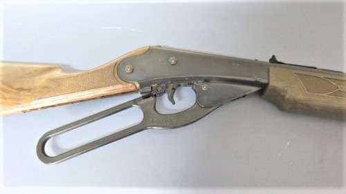 Fantastic Vintage Daisy Rogers Model 111 B  Gun BB Cal. 4.5 mm Steel Air Gun Shot L: 87 cm