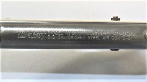 Fantastic Vintage Daisy Rogers Model 111 B  Gun BB Cal. 4.5 mm Steel Air Gun Shot L: 87 cm