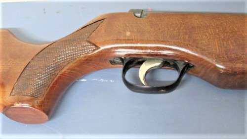 Wonderful Vintage Rare Milbro Model 71 Series 70 Diana .22 Air Rifle Made in Great Britain L: 185 cm