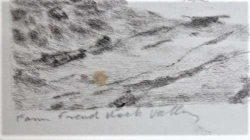 Stunning Framed Original SA Artist Gabriel de Jongh (1913-2004) Etching Titled & Signed 46,5 x 42 cm