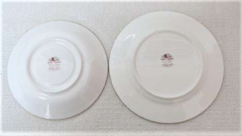 Four Beautiful Vintage Royal Albert Bone China `Celebration` Trios BIDDING PER ITEM