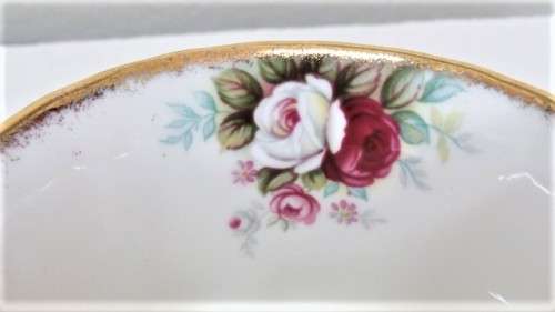 Four Beautiful Vintage Royal Albert Bone China `Celebration` Trios BIDDING PER ITEM