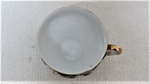 Exquisite Vintage Japanese Moriage Dragon Ware Tea Cup And Large Saucer/Plate