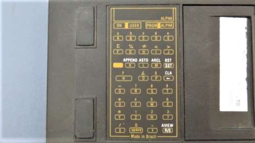 Vintage 1980 Hewlett-Packard 41CV Scientific Calculator With Original Carrying Case SOLD AS IS
