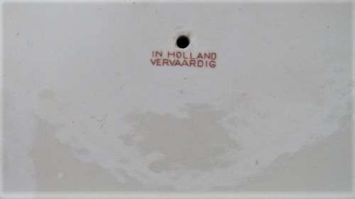 Rare Large Vintage 1838-1938 Voortrekker Footed Bowl With Lid NV de Sphinx Holland 14 x 25 cm
