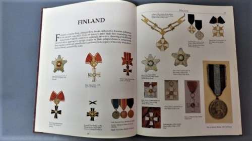 Vintage Hard Cover Book `Military Medals, Decorations & Orders Of The U.S & Europe` See Description