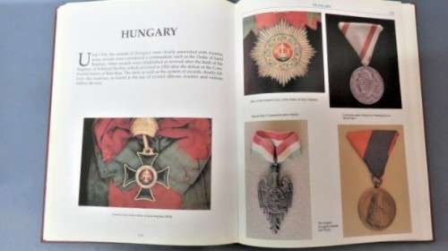Vintage Hard Cover Book `Military Medals, Decorations & Orders Of The U.S & Europe` See Description