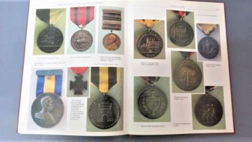 Vintage Hard Cover Book `Military Medals, Decorations & Orders Of The U.S & Europe` See Description