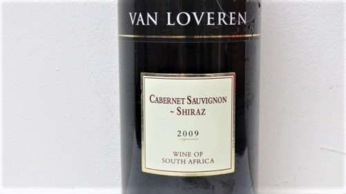 Sealed 750ml Bottle of Van Loveren 2009 Cabernet Sauvignon - Shiraz