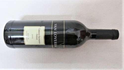 Sealed 750ml Bottle of Van Loveren 2009 Cabernet Sauvignon - Shiraz