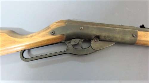 Awesome Vintage 1963 Daisy Model 95B B-B Cal 4.5 mm Steel Air Gun Shot SOLD AS IS L: 89 cm